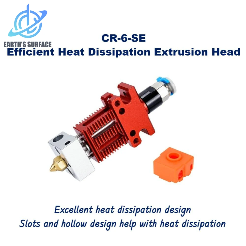 L'imprimante DB-3D partie CR6-SE le kit principal d'extrusion de haut-embauche avec le réchauffeur de thermistance a assemblé la pleine extrudeuse Hotend pour CR-6 SE