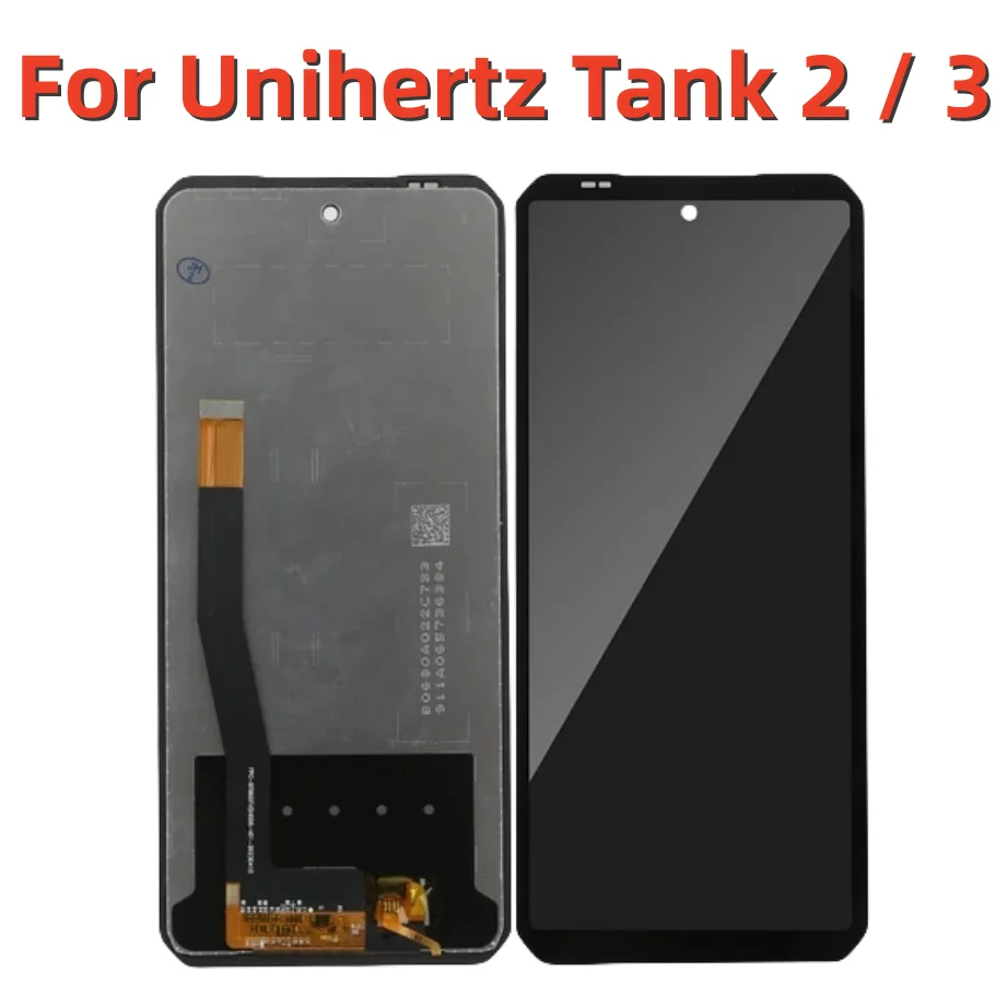 00% New Original Touch Screen LCD Display For Unihertz Tank 2 Tank 3 Phone 6.81“ LCD Screen Replacement Parts