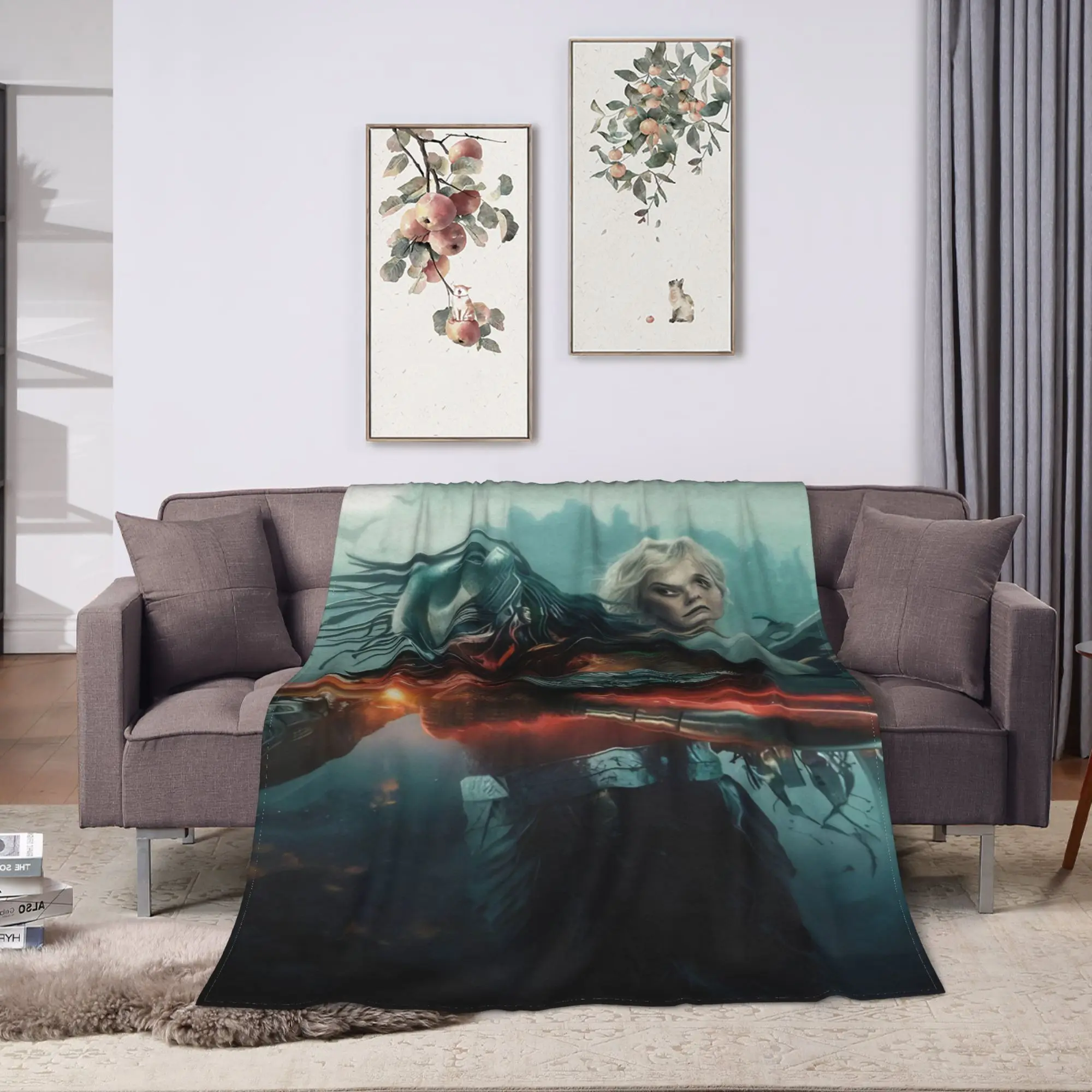 المفترس Badlands 2025 أفلام بطانية لينة الدافئة نمط أفخم رمي بطانية للأريكة كرسي أريكة سرير الفانيلا المفرش غطاء السرير