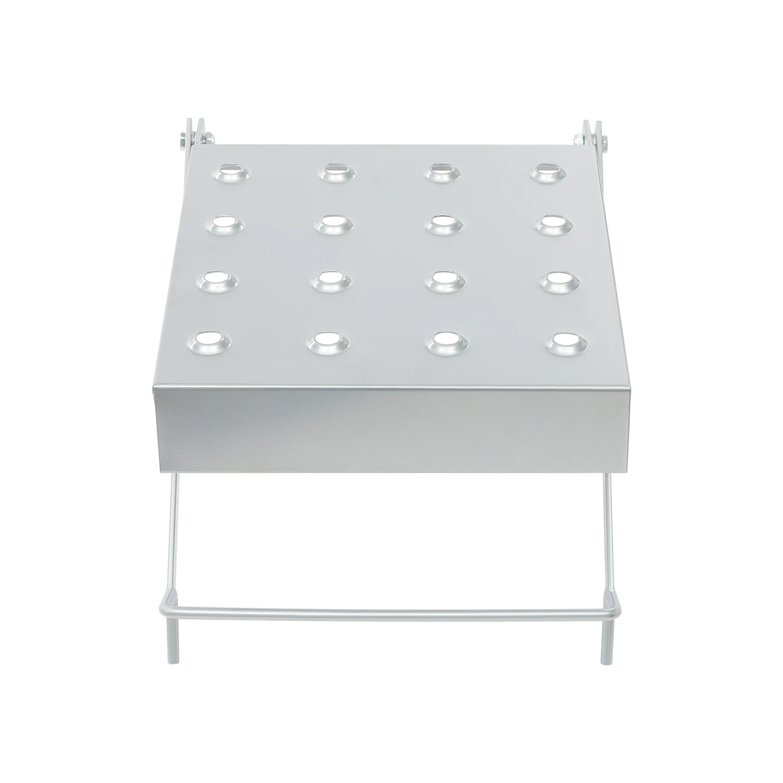 ملحق منصة عمل سلم معلق فضي متعدد الوظائف ثابت لإصلاح المنزل ومشاريع DIY والمهام الداخلية