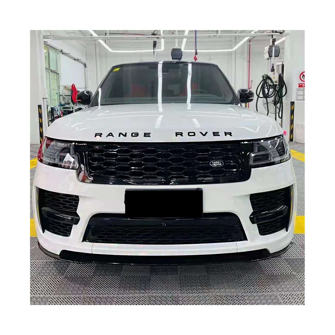 

Body Kit SVO New Model to 2018 for LAND ROVER RANGE ROVER VOGUE 2013-2017 Change to Black Plastic Carton Box Front Bumper 1 Sets