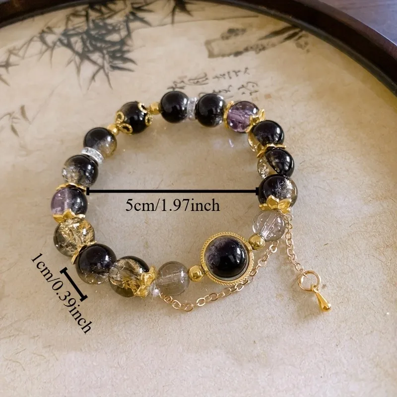 Chinesischen Stil Lotus Schmetterling Perlen Armbänder für Frauen Mode Grüne Perle Handgemachte Armbänder Exquisite Süße Schmuck Geschenke – Detail 17