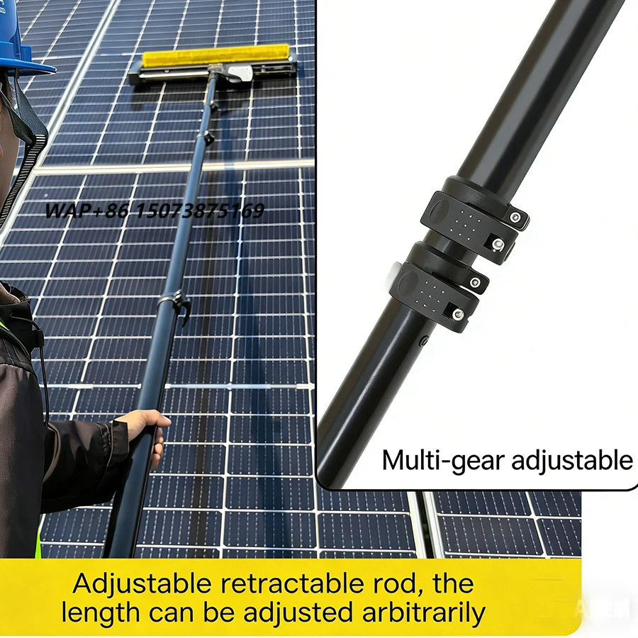 Roof Cleaning Solar Panel Single Head Brush Brushless Motor Cleaning Brush Kits for Solar Panel Clean System