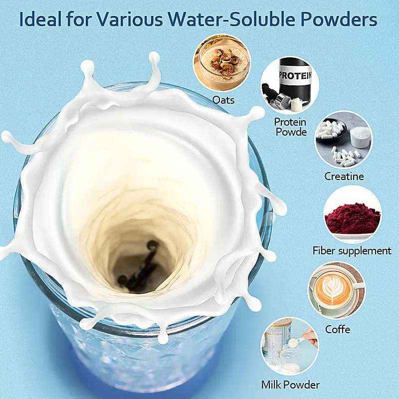 Electric Protein Powder Mixing Cup Automatic Shaker Bottle Mixer Milk Coffee New in Blender Kettle fro Gym outdoor