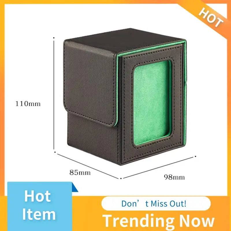 

Коробка для хранения карт BBNV для коллекционных карточек, коробка для колоды карт с витриной, чехол для колоды карт, коробка для колоды карт