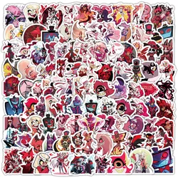 10/30/50/100pcs Cartoon Helluva Boss Stickers Hazbin Hotel Decals Cool Graffiti Suitcase Laptop Notebook Waterproof DIY Sticker