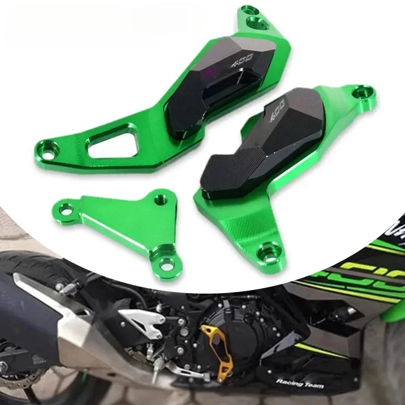 For KAWASAKI Z400 NINJA400 Ninja 400 Z 400 2018-2023 Motorcycle CNC Engine Protective Cover Fairing Guard Sliders Crash Pad