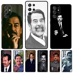 Saddam Hussein Iraq Arabic phone case For Samsung Galaxy S24 S25 S23 S22 Ultra Note 10 20 Plus S20 S21 FE Cover