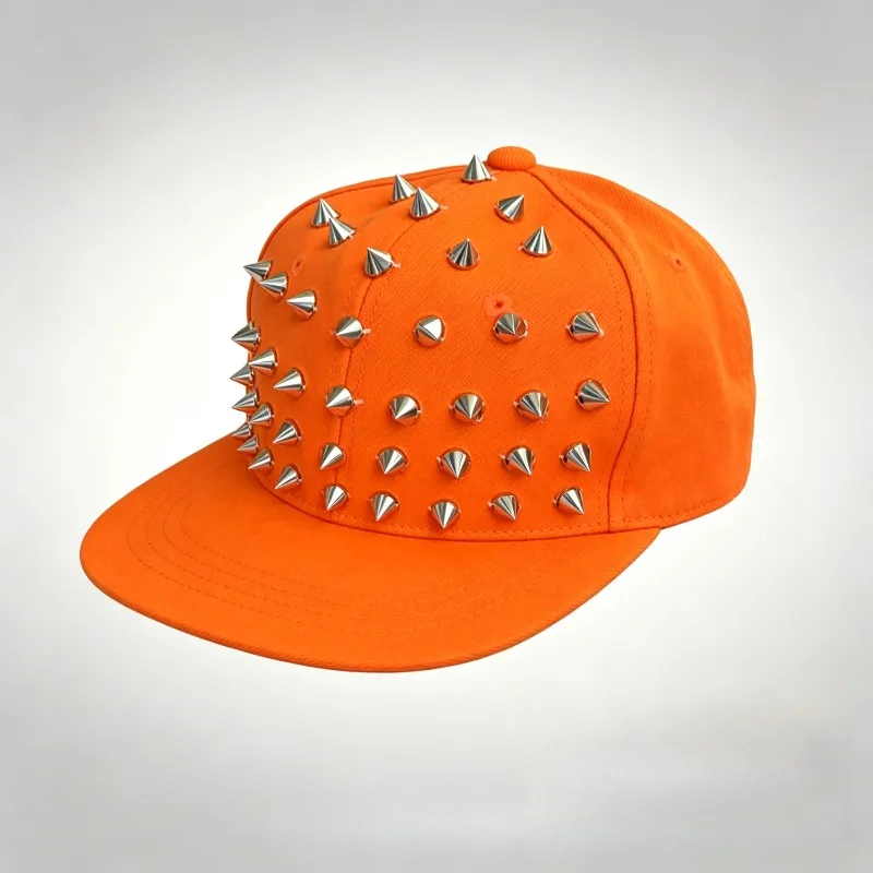 Streetstyle-Baseballkappe mit Nieten für Damen und Herren, Sonnenschutzhut, geeignet für Outdoor-Sportarten im Frühling und Sommer, verstellbar – Detail 10