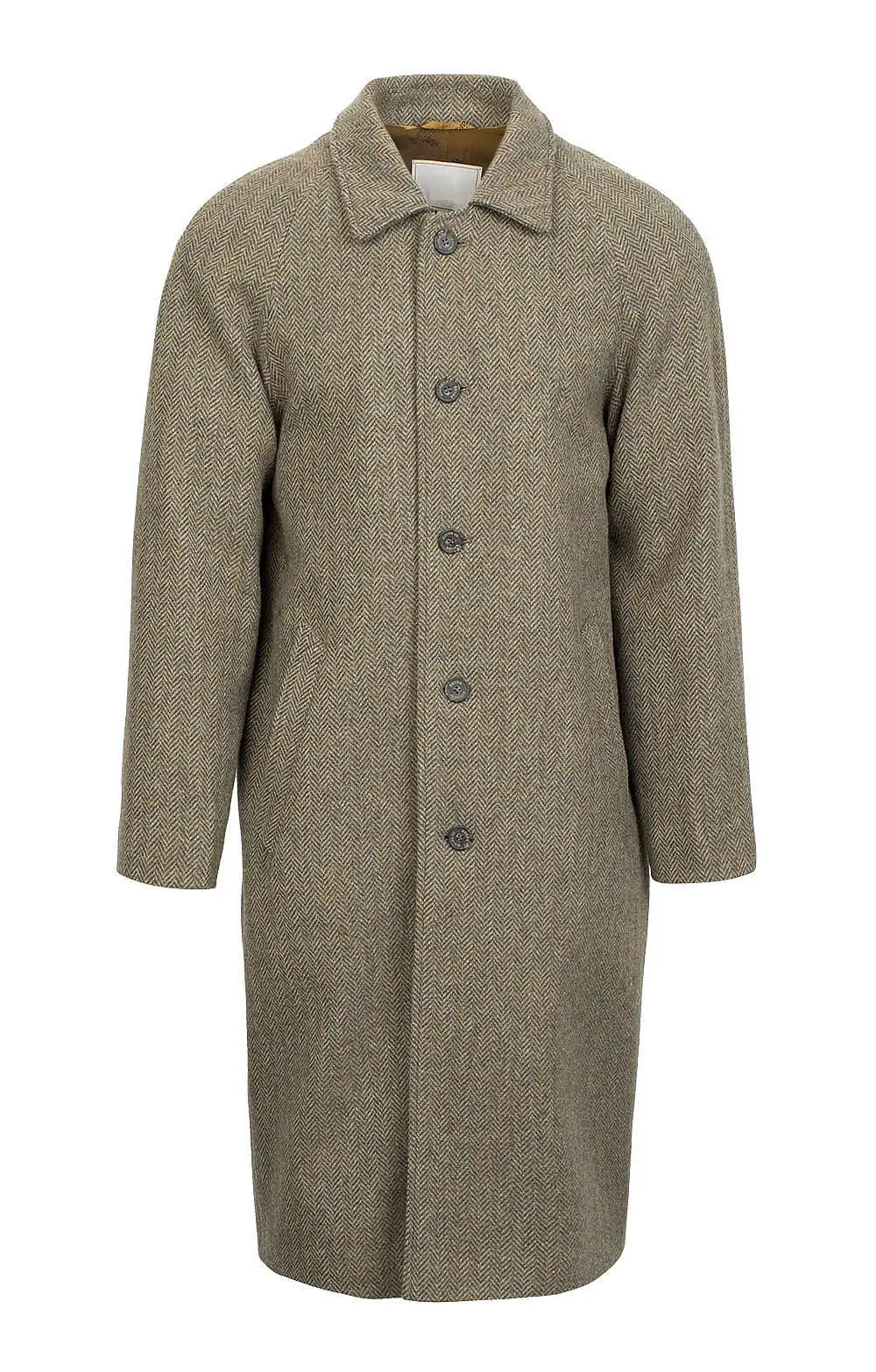 Manteau Vintage à Revers Cranté pour Homme, Pardessus à oral rons, Ensemble une Pièce, Simple Boutonnage, Chaud, Silm Fit, Costumes Personnalisés