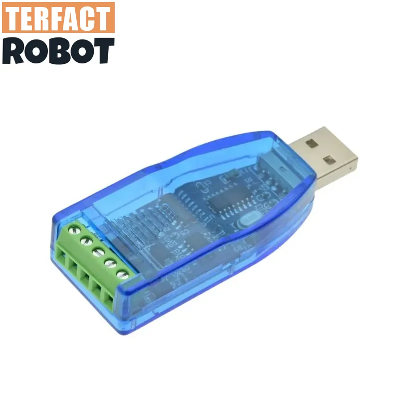 Industrial USB To RS485 Communication Module Bidirectional Half Duplex Serial Line Converter TVS Protection U485CH340G Converter