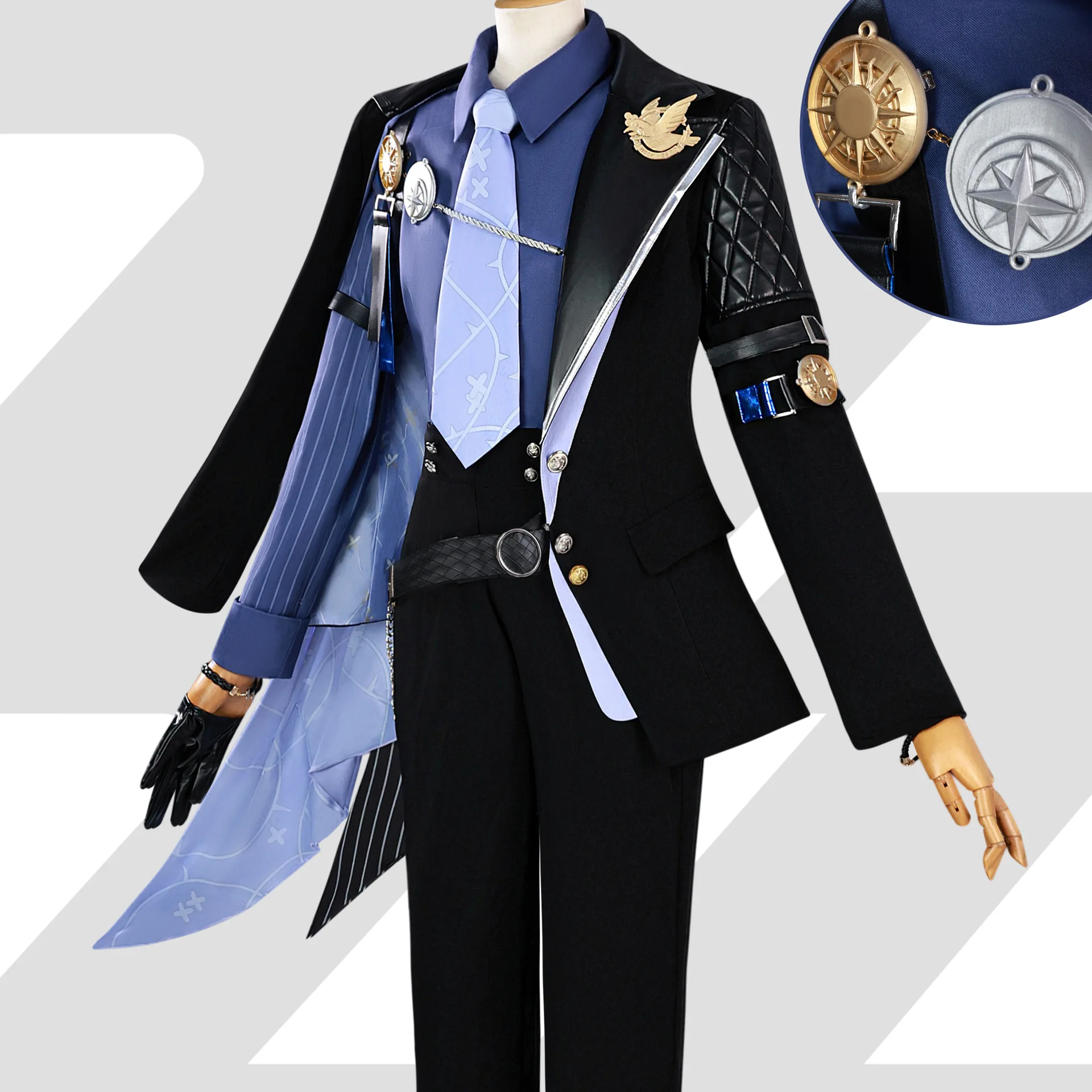 Disfraz de Cosplay de Hugo para Absolute Zero Hugo, disfraz para un personaje del juego 2D Hugo