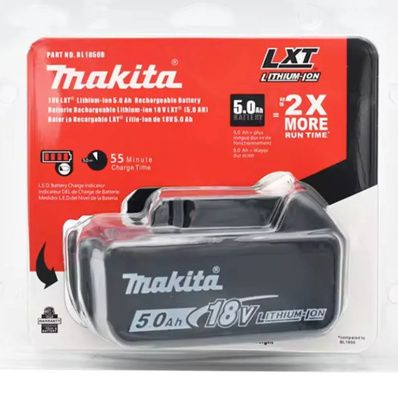 

Makita 18V Battery 6AH 18v Li-ion Replacement LXT BL1860B BL1860 BL1850 BL1830 DHP482RFX9 BL1815 LXT400 for Cordless Drills