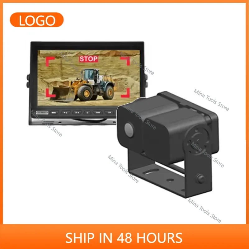 AI Pedestrian Alert 77Ghz Detection System for Heavy HGV Vehicle Dumper Truck VAN RV Safety Driving Monitoring