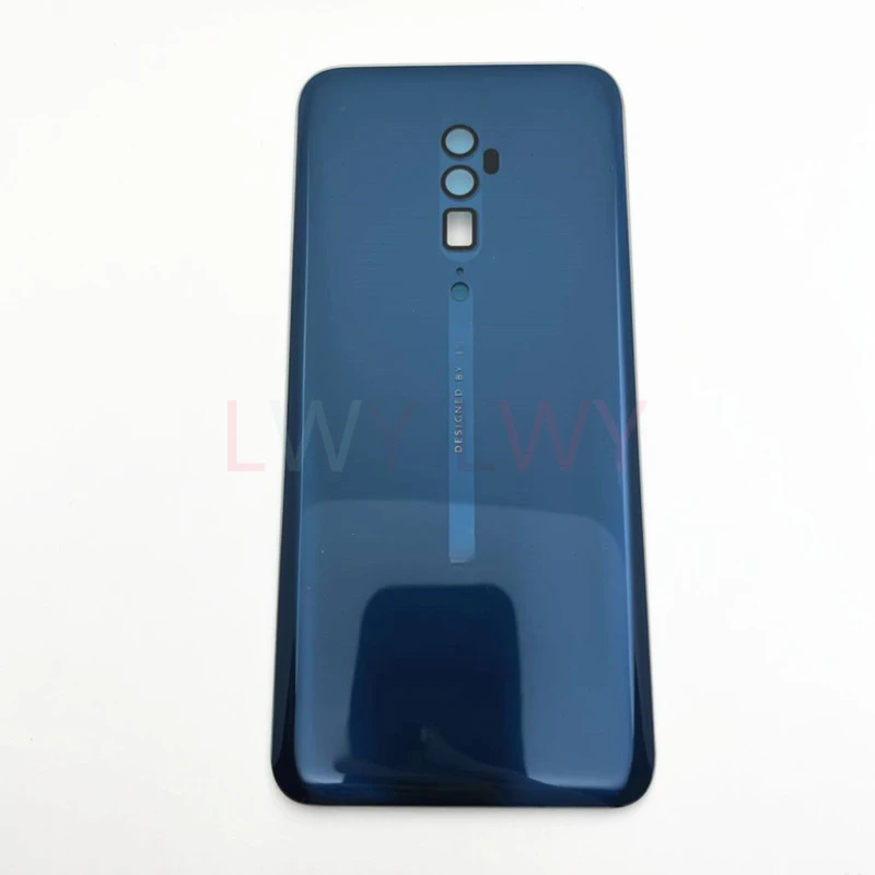 For OPPO Reno 10X zoom Back Glass Battery Cover Rear Glass Door Case Housing Back Cover +Adhesive Sticker Replacement Parts