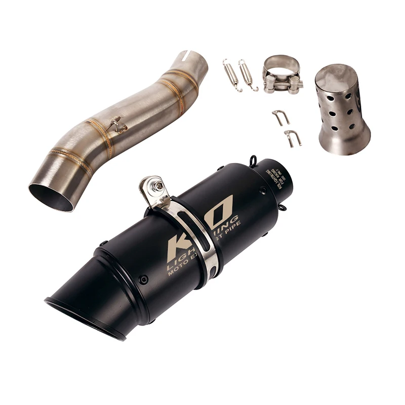 

Slip On For Honda CBR300R 2013-2019 CB300F 2015-2018 Motorcycle Modified Exhaust Systems Stainless Steel Mid Link Pipe