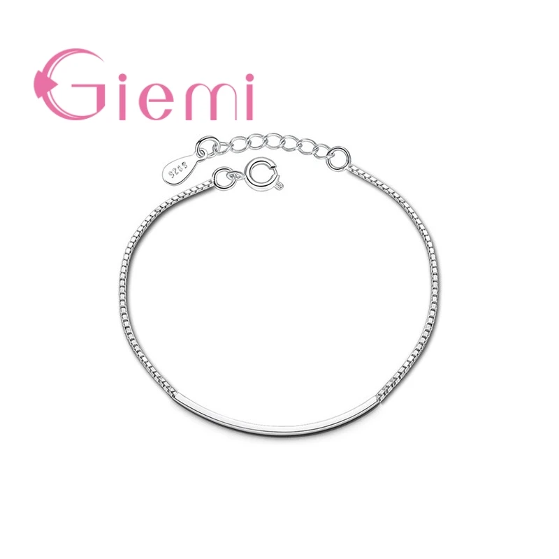 

Romantic Bracelet Fashion Trendy Engagement Wedding Party Jewelry High Quality Girl's Birthday Gift Silver