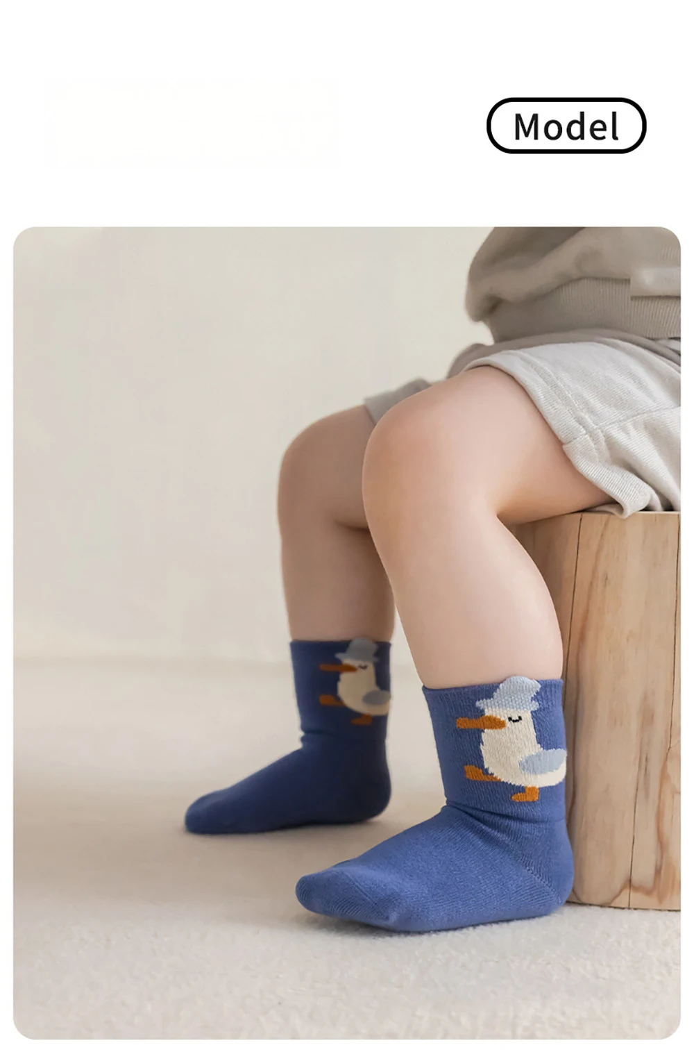 5 Paar MILANCEL Kindersocken 0-12T Cartoon-Tier-Mädchen-Herbstsocken Niedliche, bequeme Kindersocken für Jungen – Detail 13