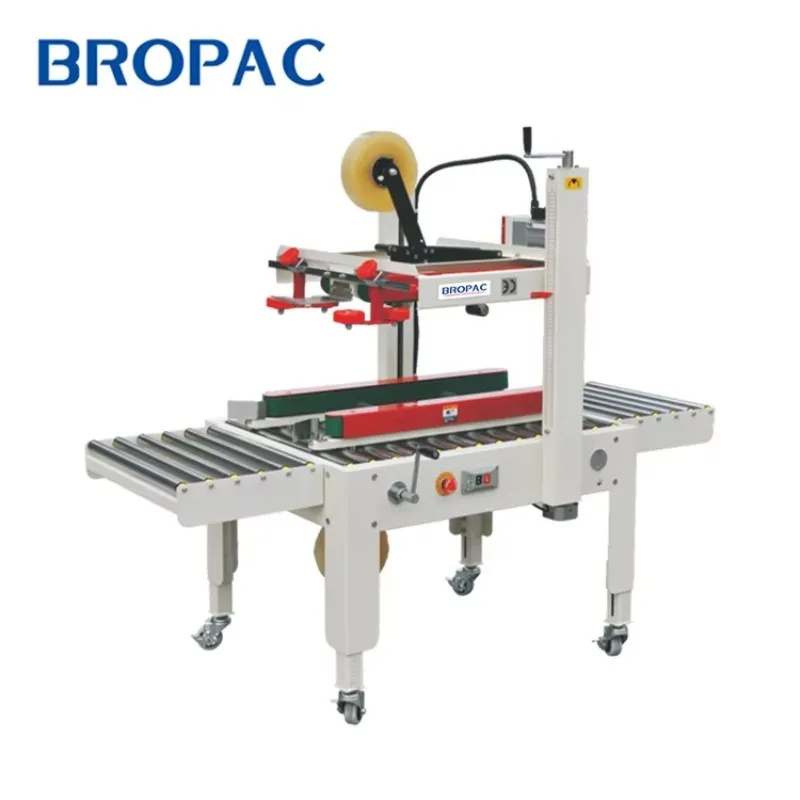 Semi Automatic Carton Sealer Machine FXJ10080B Box Taping Sealing Packing Machine