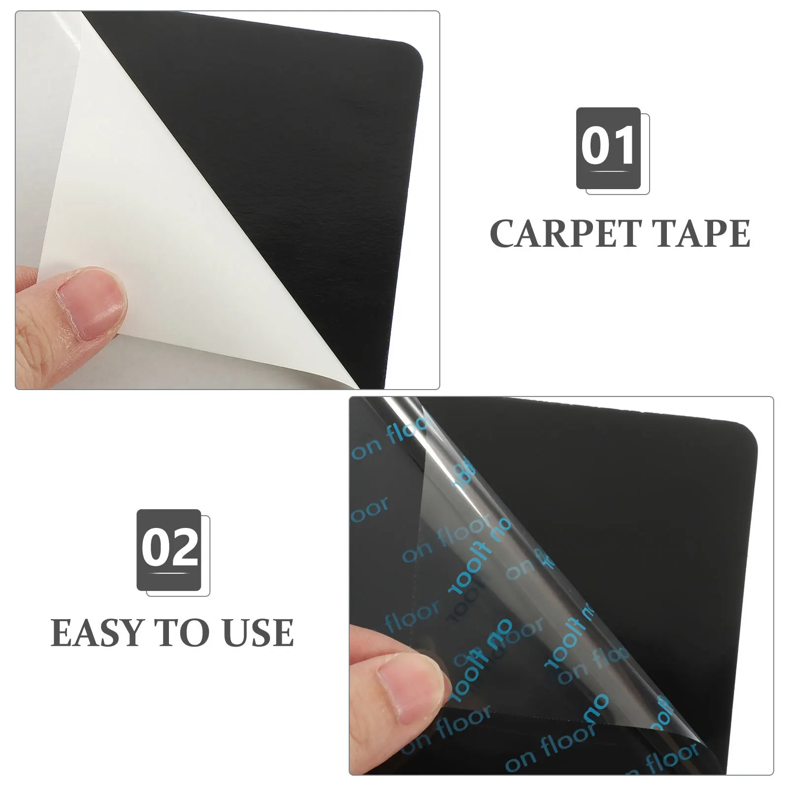 10 قطعة شريط السجاد لمنطقة السجاد فوق السجاد عدم الانزلاق البساط منصات القابض ملصقات إبقاء البساط في مكان على بلاط الأرضيات الخشبية قابل للغسل