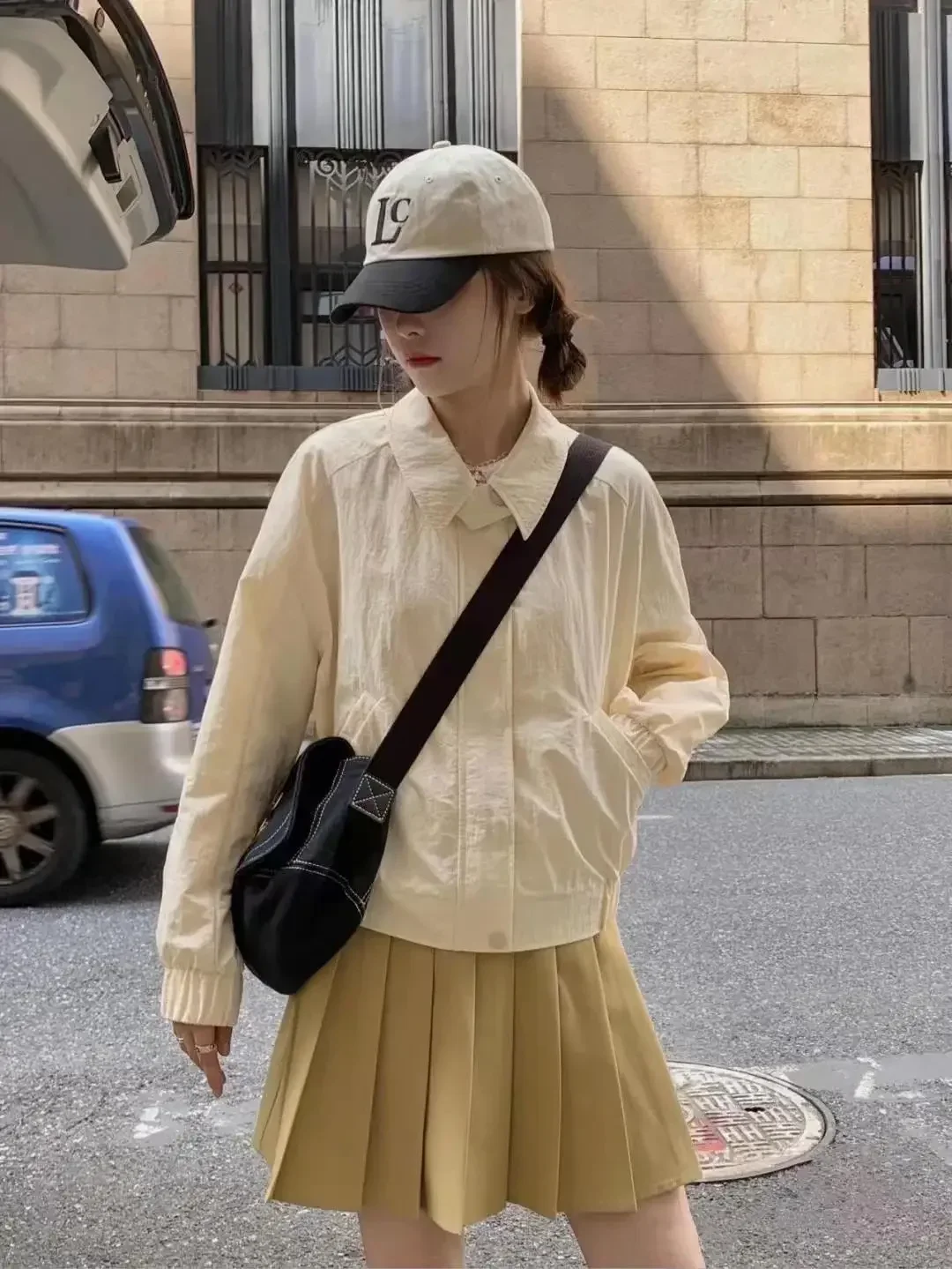 الجديد في أزياء زحل قماش نمط Preppy حقائب يد نسائية للفتيات حقائب كتف واحدة عبر الجسم