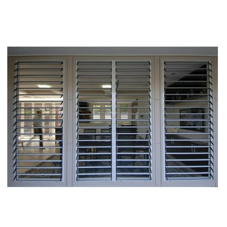 

Customization Aluminum Shutters windows Factory Louvers Aluminium windows Aluminum Shutters for windows