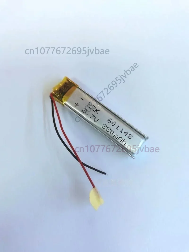 For 601148X Universal 601248 601250 Voice Recorder Bluetooth Headset 380mAh 3.7V Lithium Battery