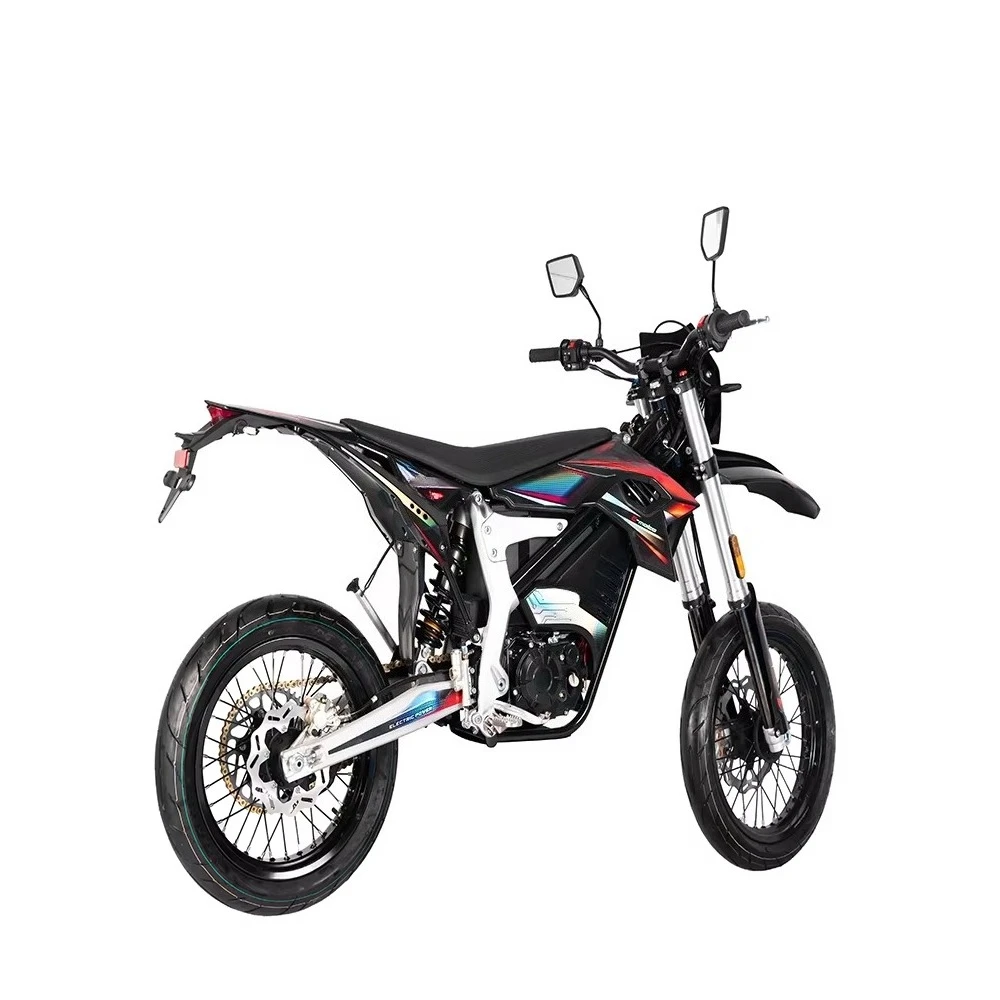 RRE MCG S3 Heavy Duty 60V Electric Off-Road Motorcycle 3200W Motor Hydraulic Shock Absorption Braking System 61-80 km/h Speed 13