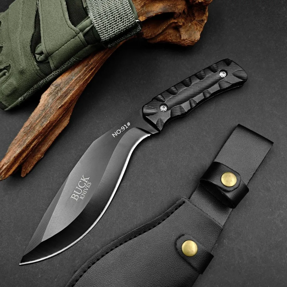Kitchen Knife Bone Chopper Boning Knife Stainless Steel Meat Knife with Wood Handle High Hardnes Sharp Butcher's Specialized