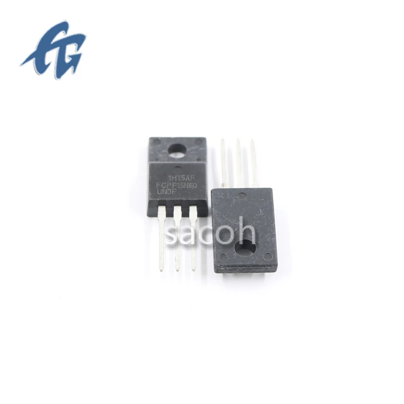 Efeito de campo Transistor, boa qualidade, novo, original, 10Pcs, FGPF15N60UNDF, FGPF15N60, TO-220F, 15A, 600V