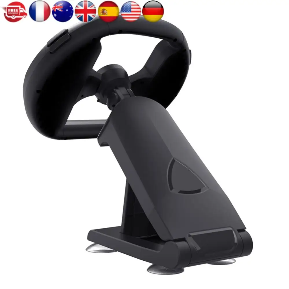 

Гоночный руль с 4 присосками. Игровой руль с рукояткой гоночного колеса для Switch2 Joy-Con.