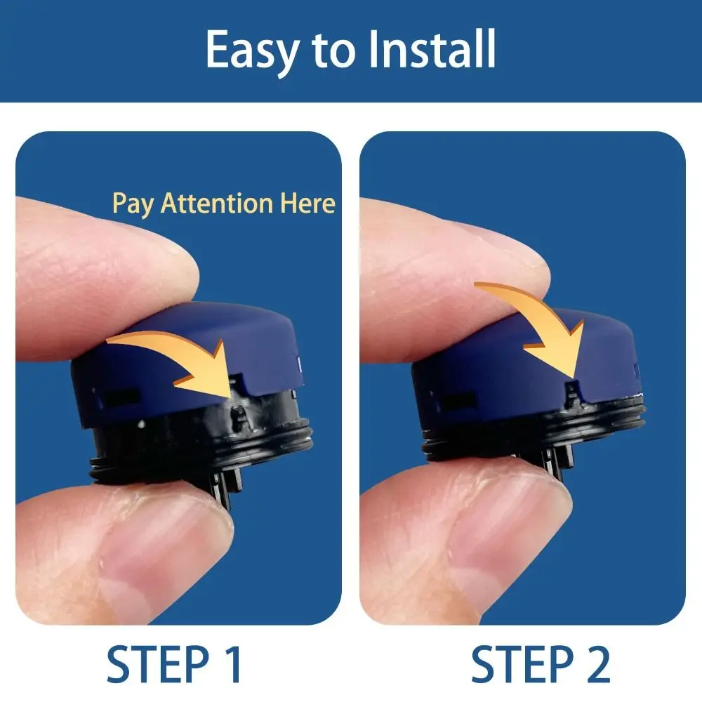 4pcs Silicone Doorbell Button Replacement Easy To Install Replacements Kit Repair Split Cracked Broken Button Convenient