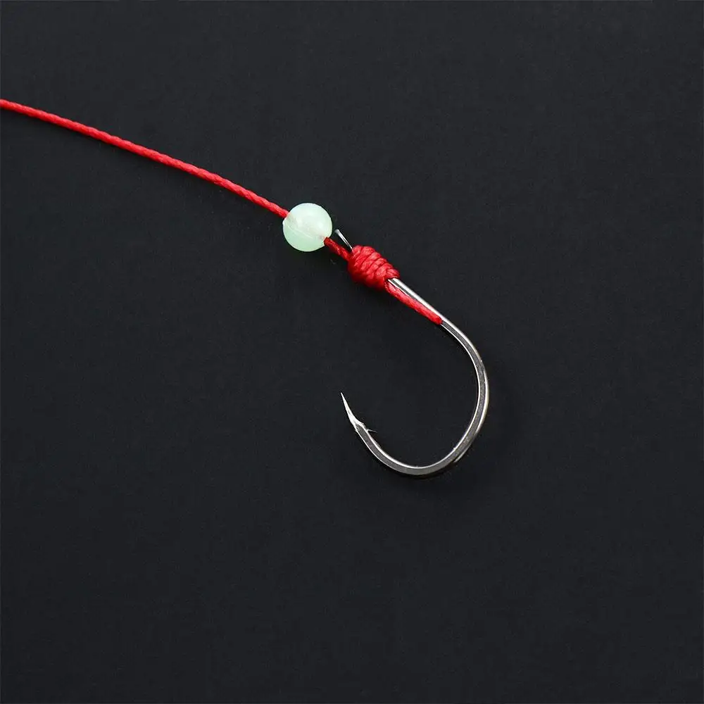 Tackle Luminous Beads Bait Trap Feeder Anti Winding Fishing Bait Hooks Lure Trap Hooks Fishinghooks Explosion Fishing Hooks