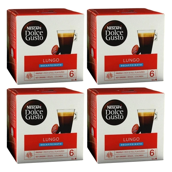 DOLCE GUSTO PACK 4 CAFE/LUNGO DESCAFFEINATO