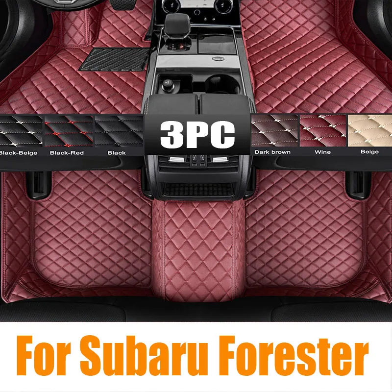 

TPE Custom Car Floor Mats For Subaru Forester 2019 2020 2021 2022 2023 2024 Waterproof Carpet Auto Interior Accessories