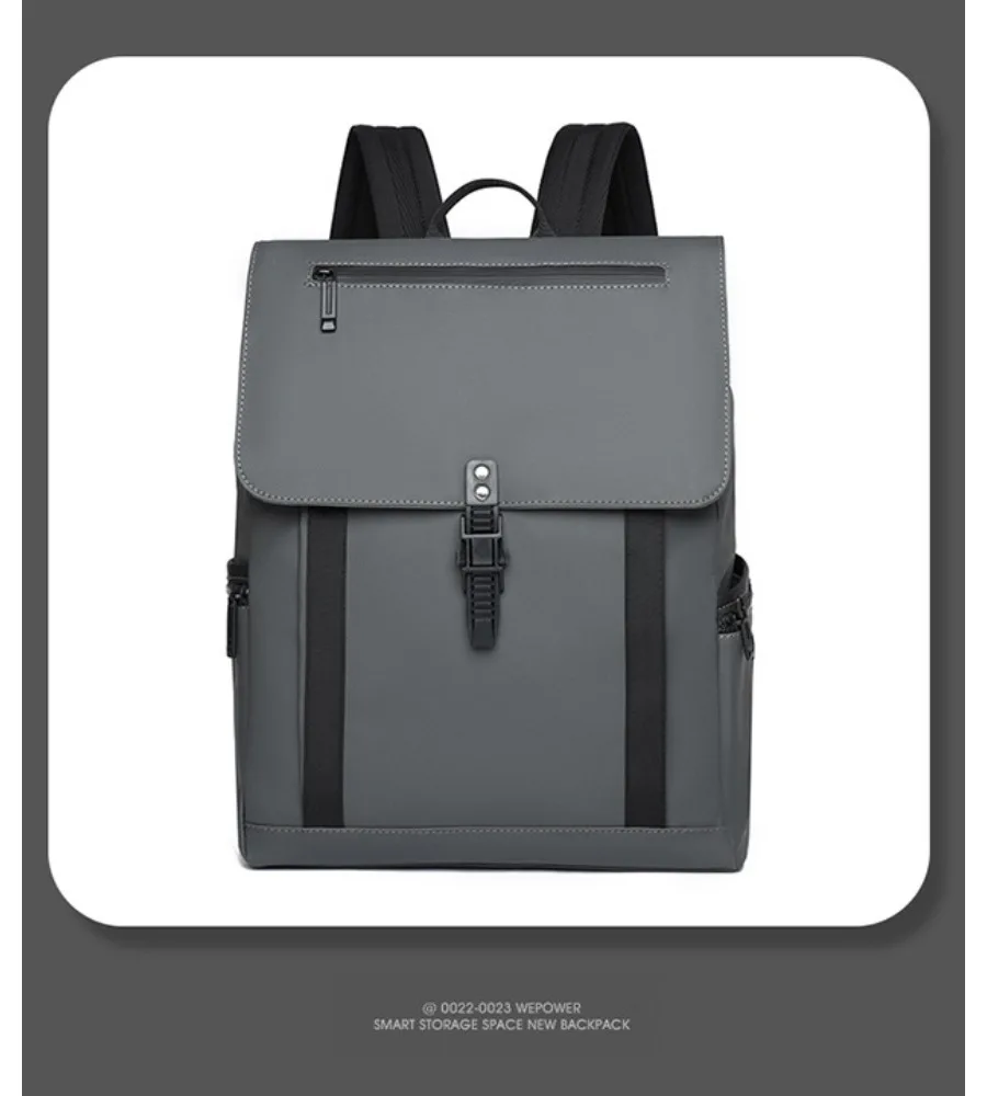 Men's Flip Student School Bag Trendy Cool Versatile Commuter Computer Bag Sports Backpack