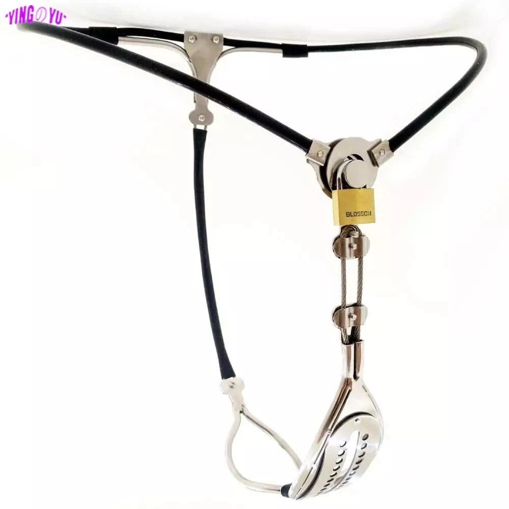 Female BDSM Chastity Forced Orgasm Belt Leather Bondage Strap-on Harness Vagina Underwear Sex Toys For Women Adult Erotic Games