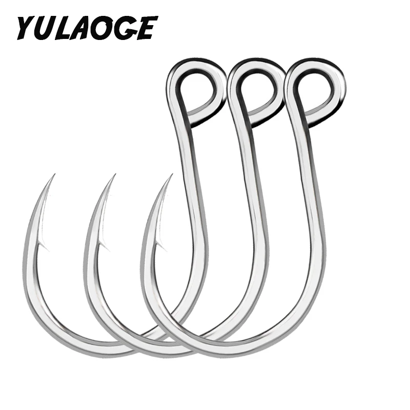 20PCS/bag Boat fishing hooks Sharp swivels hook Suitable for sea Predator Perch fishing materiel de peche