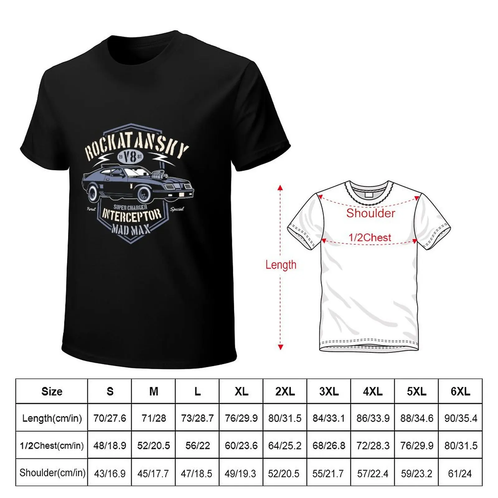 Interceptor T-Shirt Big and Tall Casual T-Shirt