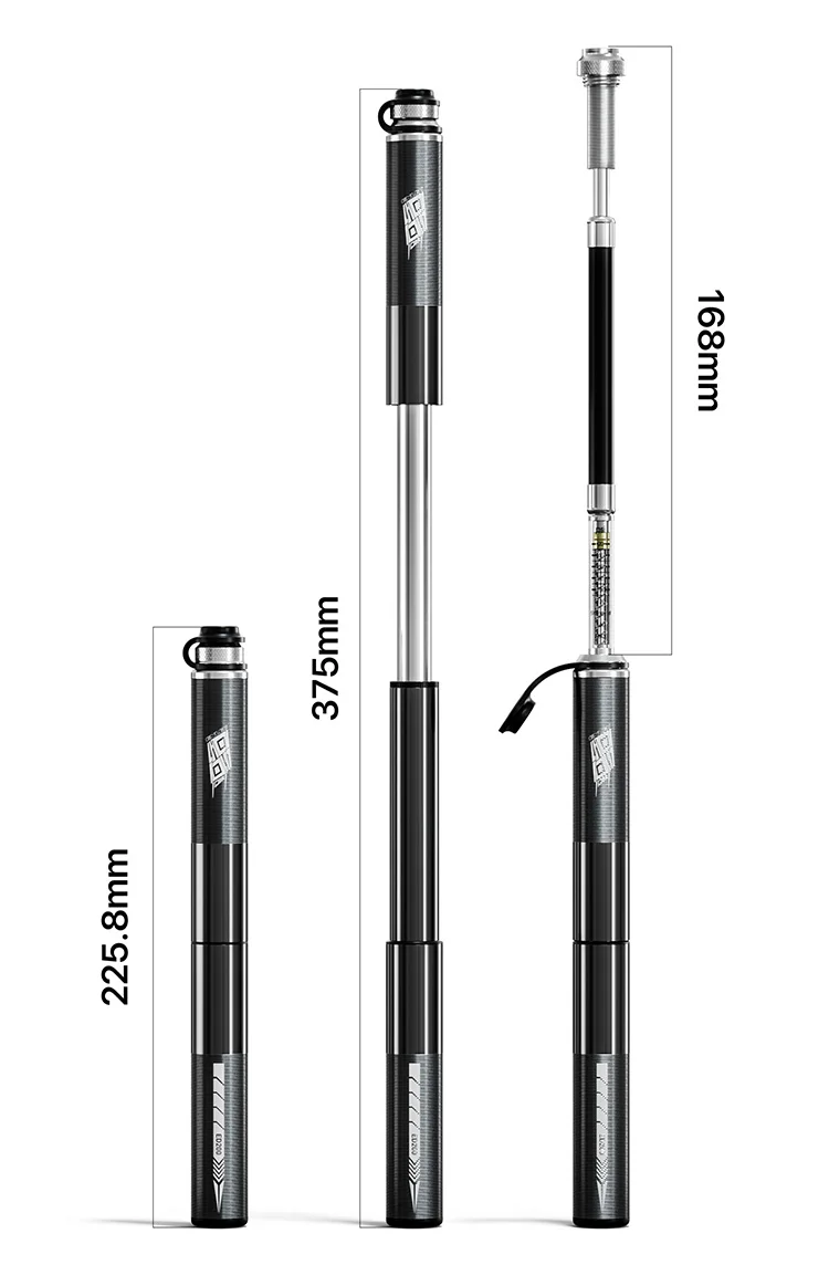 ENLEE Fahrradpumpe Tragbare Schattenpumpe Minipumpe Meifazui Universal Rennrad Mountainbike Aufblasbares Fahrradzubehör – Detail 13