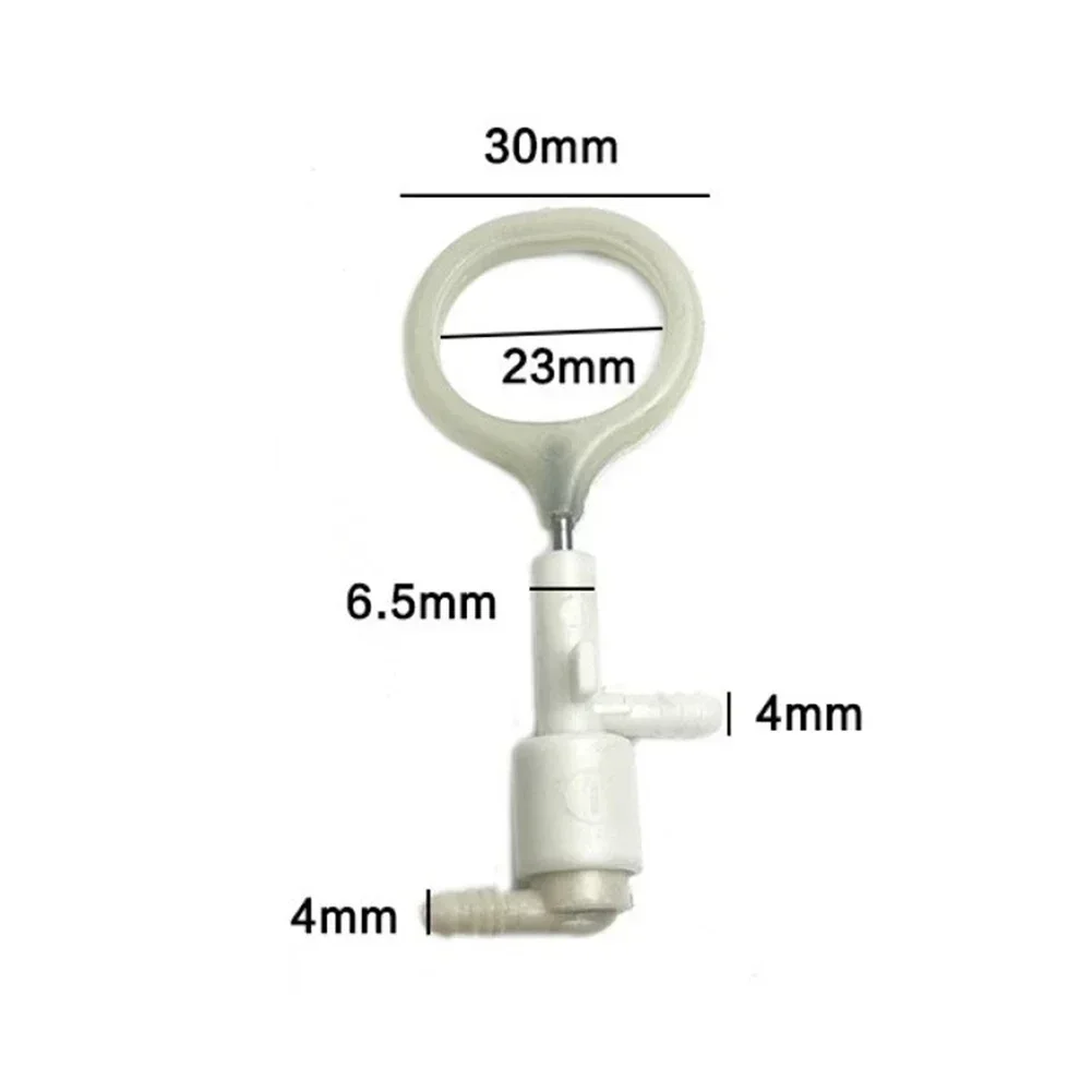 6018 ปั๊มน้ํามันเลื่อยโซ่ไฟฟ้าสีขาวอุปกรณ์เสริมพลาสติก + ซิลิโคนเครื่องมืออะไหล่สําหรับน้ํามัน