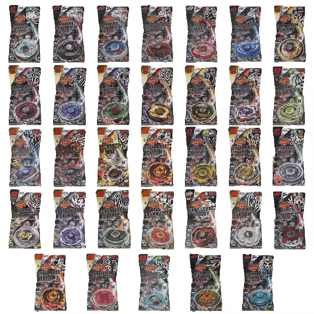Takara Tomy 4D Fusion Metall-Kreisel Kampfspielzeug ohne Launcher (zufällige Teile)