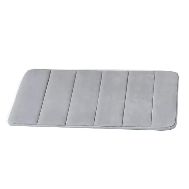 

Homaxy Абсорбирующий коврик для ванной Нескользящий коврик для ванной комнаты Мягкая пена с эффектом памяти Кухонный напольный ковер Бархатный ковер для ванной комнаты Домашний декор Коврик для ног