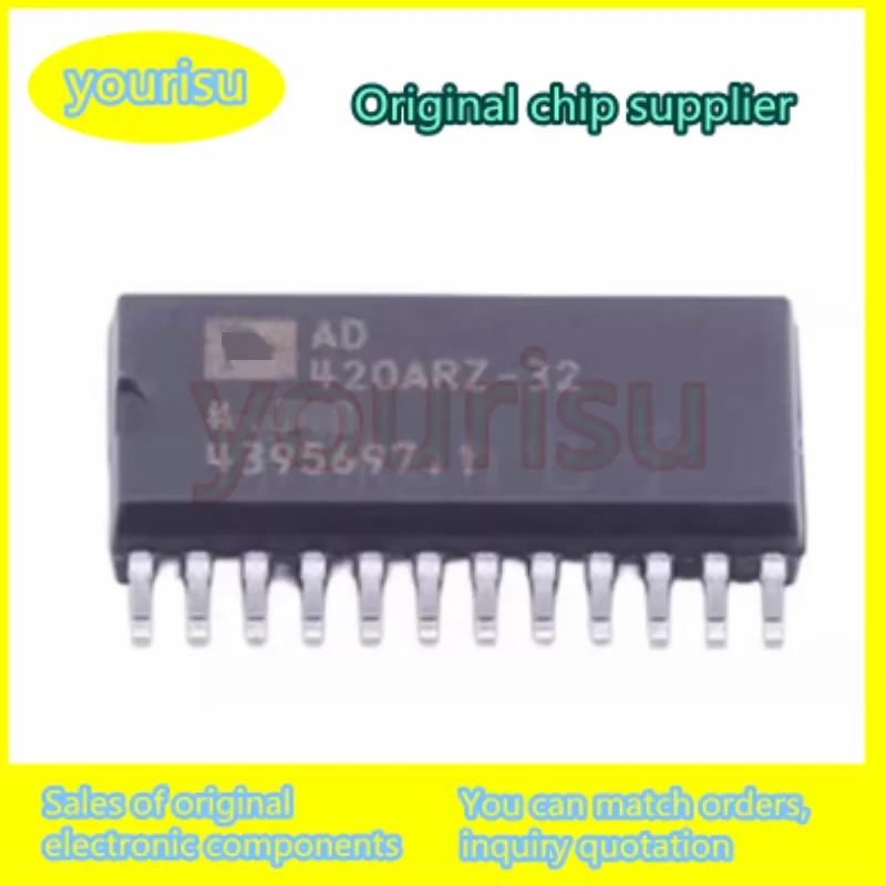 

2Pcs/Lot AD420ARZ-32 AD420ARZ AD420 IC DAC 16BIT V OR A-OUT 24SOIC Chip AD420ARZ-32-REEL