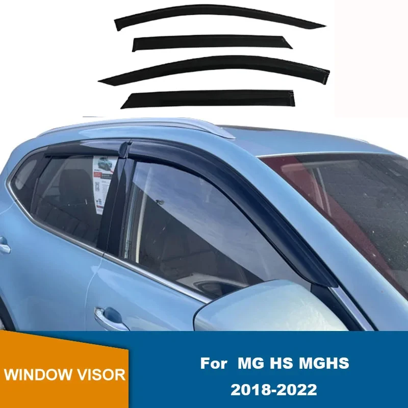 

Window Visor For MG HS MGHS PHEV EV MG Plug-in Hybrid 2018 2019 2020 2021 2022 2023 Door Visor Weathershield Window Protector