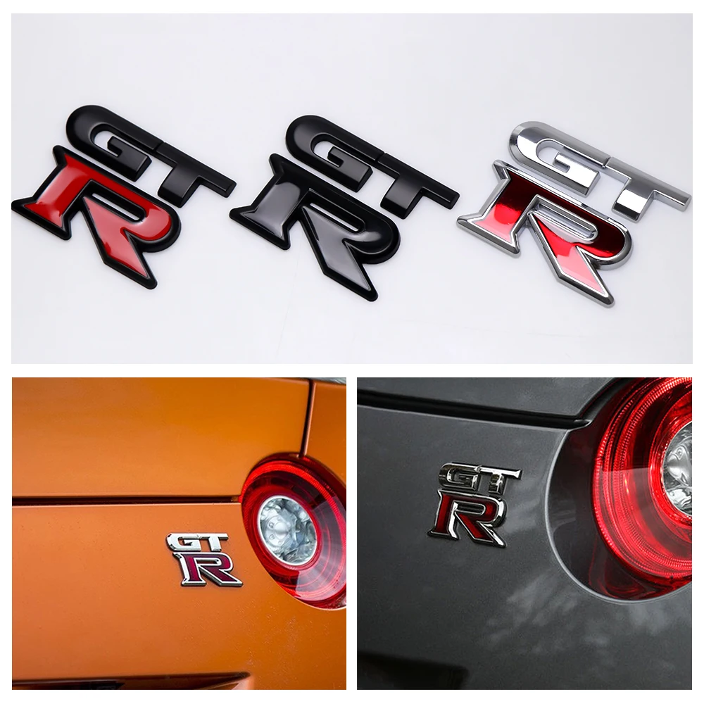 3D Metal Badges Logo Stickers Auto Body Side Window Trunk Decal Decoration Accessories For Nissan Nismo Tiida Teana GTR 350Z