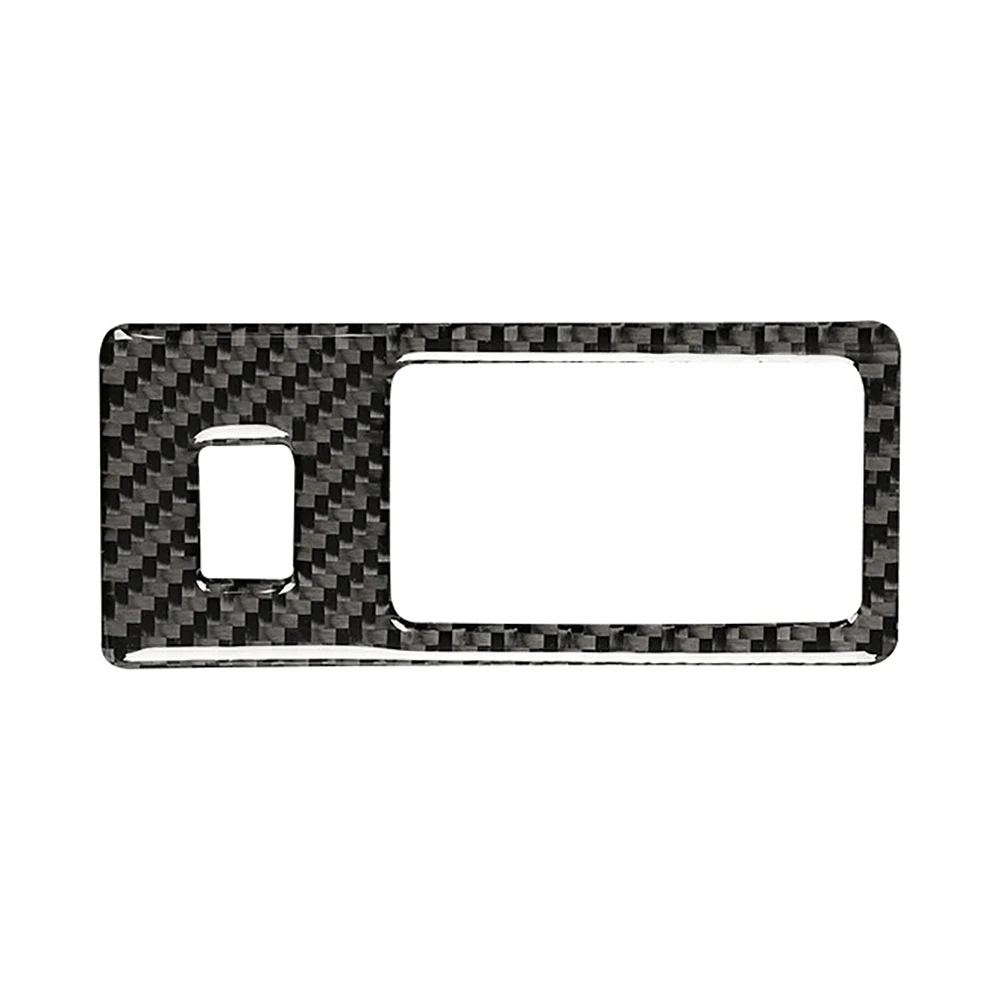 For Mazda CX5 CX-5 2015 2016 Carbon Fiber Headlight Adjustment Switch Cover Trim Decor Car Accessories,with