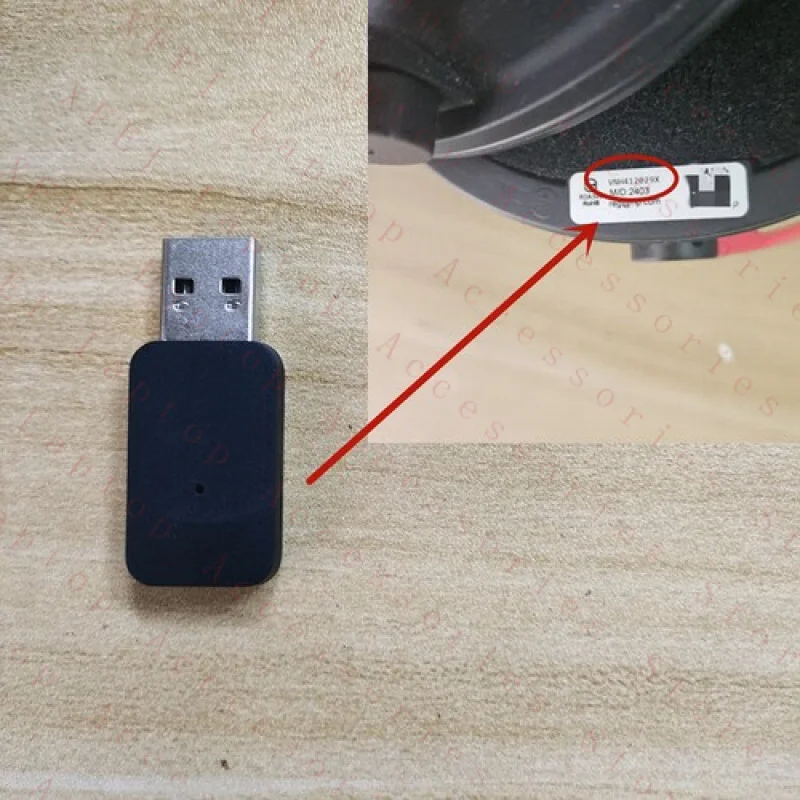 F Wireless Headset USB Dongle receiver adapter for Kingston HyperX cloud alpha