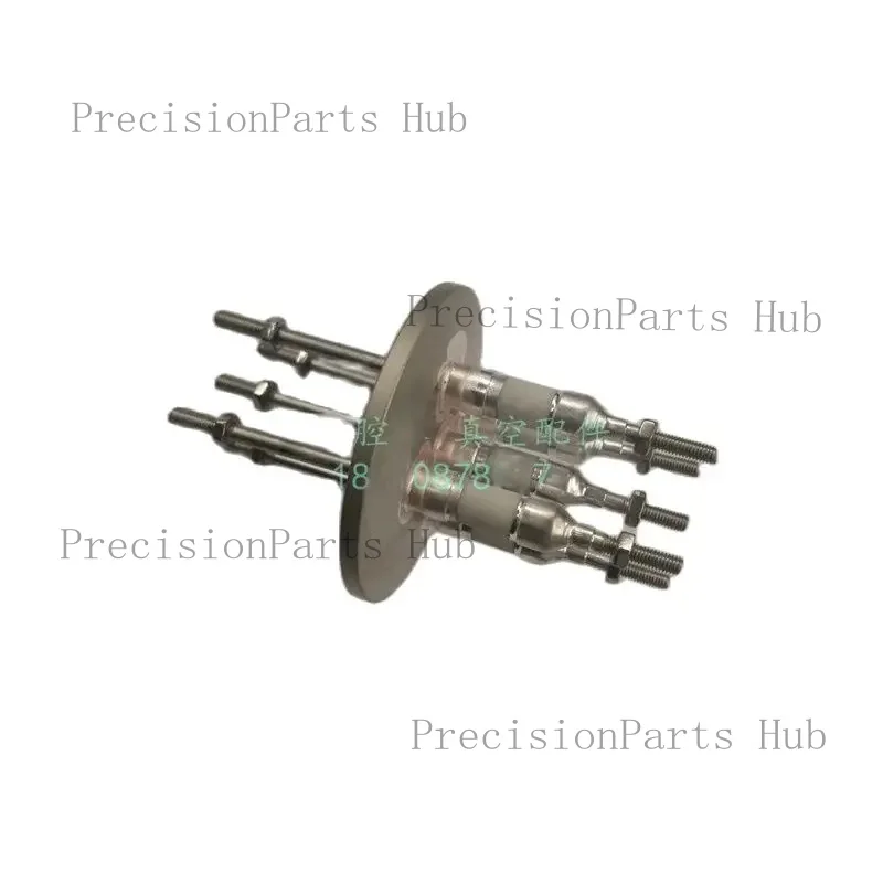 KF40 KF50 Flange Ceramic Seal Electrode Vacuum Penetrating Piece