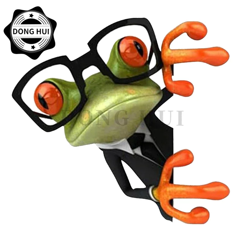 

3d Frogs V3 Car Sticker Mug Guitar Skateboard Laptop Camper Motocross Surfboard Decal